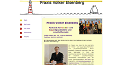 Desktop Screenshot of praxis-eisenberg.de